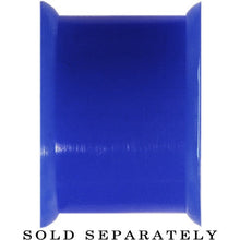 Load image into Gallery viewer, 9/16 Blue Heart Silicone Flexible Tunnel
