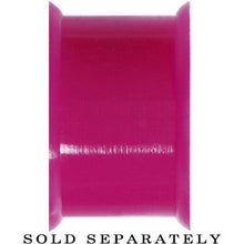Load image into Gallery viewer, 5/8 Purple Heart Silicone Flexible Tunnel

