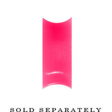 Load image into Gallery viewer, 20.5mm Pink Teardrop Silicone Flexible Tunnel
