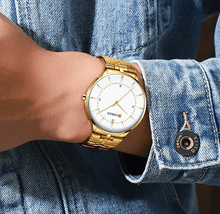 Load image into Gallery viewer, Men's  Waterproof Watch With Shining Bracelet In Five Modern Designs Perfect Gift For Your Loved One
