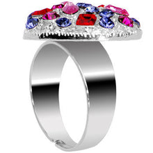 Load image into Gallery viewer, Romantic Heart Adjustable Ring
