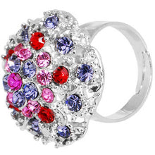 Load image into Gallery viewer, Mysterious Blossom Flower Adjustable Ring
