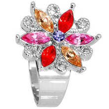 Load image into Gallery viewer, Fanciful Flower Adjustable Ring
