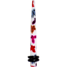 Load image into Gallery viewer, 6G Multi Color Butterfly Acrylic Ear Taper
