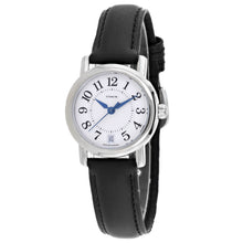 Load image into Gallery viewer, Coach Women's Black Leather Silver Quartz
