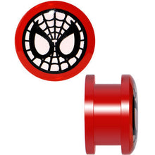 Load image into Gallery viewer, 9/16 Spiderman Screw Fit Plugs Set
