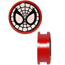 Load image into Gallery viewer, 1 inch Spiderman Screw Fit Plugs Set
