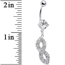 Load image into Gallery viewer, Crystalline Gem Masquerade Mask Belly Ring
