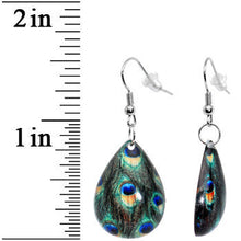 Load image into Gallery viewer, Enchanting Peacock Design Earrings
