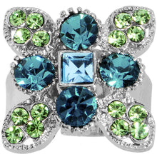 Load image into Gallery viewer, Aquamarine Beauty Adjustable Ring
