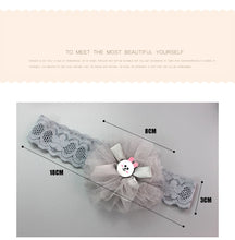 Load image into Gallery viewer, Flower Baby Girl Headband Socks Set Shoes With  Crown Bows Newborn Headbands For Girls Turban Baby Hair Accessories
