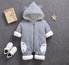 Load image into Gallery viewer, Baby Newborn Jumpsuit Snowsuit Warm Romper Cotton Jackets for baby Girl &amp; boy In Modern Desgn
