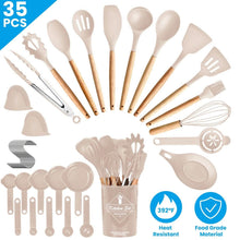 Load image into Gallery viewer, 35-Pieces: Kitchen Cooking Utensils Set
