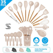 Load image into Gallery viewer, 35-Pieces: Kitchen Cooking Utensils Set
