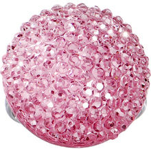Load image into Gallery viewer, Light Pink Sparkler Round Adjustable Ring
