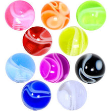 Load image into Gallery viewer, 5mm Marble Acrylic Replacement Ball Bonus Back

