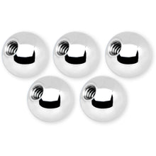 Load image into Gallery viewer, 14G 5mm Stainless Steel Replacement Ball Bonus Pack Set

