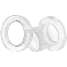 Load image into Gallery viewer, 0G Clear Acrylic Screw Fit Tunnel Plug Set
