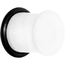 Load image into Gallery viewer, 00G Acrylic Neon White Plug
