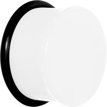 Load image into Gallery viewer, 3/4 Acrylic Neon White Plug
