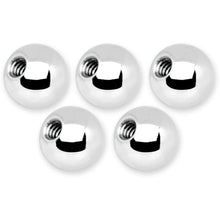 Load image into Gallery viewer, 16G 5mm Stainless Steel Replacement Ball Bonus Pack Set
