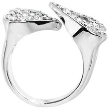 Load image into Gallery viewer, Clear Gem Heartbreaker Heart Adjustable Ring
