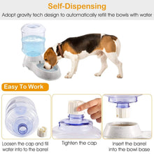 Load image into Gallery viewer, 3.5L/1 Gal Pet Water Dispenser Self-Dispensing
