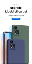 Load image into Gallery viewer, 360 Degree Protection Back Case Cover Liquid Silicone Soft Matte Phone Case For Xiaomi Redmi Note 11 Pro Max 11S 10 10S 9 9S 8 Candy Shockproof Bumper Cover  Liquid Silicone Back Cover Case

