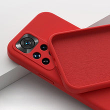 Load image into Gallery viewer, 360 Degree Protection Back Case Cover Liquid Silicone Soft Matte Phone Case For Xiaomi Redmi Note 11 Pro Max 11S 10 10S 9 9S 8 Candy Shockproof Bumper Cover  Liquid Silicone Back Cover Case
