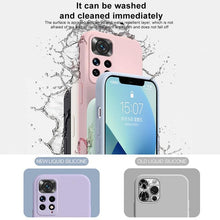 Load image into Gallery viewer, 360 Degree Protection Back Case Cover Liquid Silicone Soft Matte Phone Case For Xiaomi Redmi Note 11 Pro Max 11S 10 10S 9 9S 8 Candy Shockproof Bumper Cover  Liquid Silicone Back Cover Case
