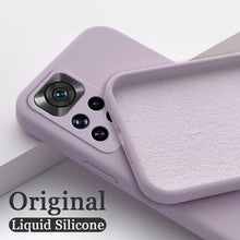 Load image into Gallery viewer, 360 Degree Protection Back Case Cover Liquid Silicone Soft Matte Phone Case For Xiaomi Redmi Note 11 Pro Max 11S 10 10S 9 9S 8 Candy Shockproof Bumper Cover  Liquid Silicone Back Cover Case
