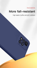 Load image into Gallery viewer, 360 Degree Protection Back Case Cover Liquid Silicone Soft Matte Phone Case For Xiaomi Redmi Note 11 Pro Max 11S 10 10S 9 9S 8 Candy Shockproof Bumper Cover  Liquid Silicone Back Cover Case
