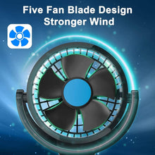 Load image into Gallery viewer, 360 Degree Rotatable Car Fan

