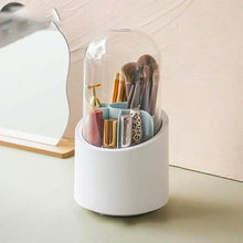 Load image into Gallery viewer, 360-Degree Rotating Dustproof Makeup Brush Organizer
