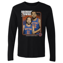 Load image into Gallery viewer, Jalen Brunson &amp; Karl-Anthony Towns New York Knicks Step Brothers WHT

