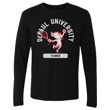 Load image into Gallery viewer, DePaul Blue Demons Mascot Tennis WHT
