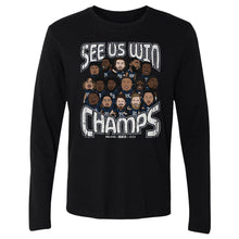 Load image into Gallery viewer, Seattle Football 2025 Champs Cartoon WHT
