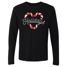 Load image into Gallery viewer, Christmas Candy Cane Heart WHT
