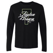 Load image into Gallery viewer, Jaylen Brown Boston Number Script WHT

