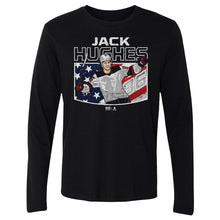 Load image into Gallery viewer, Jack Hughes New Jersey American Flag WHT

