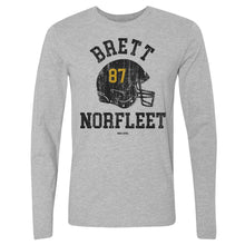 Load image into Gallery viewer, Brett Norfleet College Helmet Font
