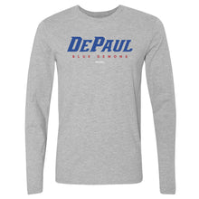 Load image into Gallery viewer, DePaul Blue Demons Wordmark Blue Demons WHT
