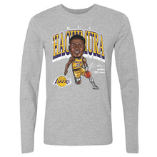 Load image into Gallery viewer, Rui Hachimura Los Angeles Lakers Cartoon WHT
