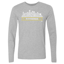 Load image into Gallery viewer, Pittsburgh Hockey Roster Skyline 23 WHT
