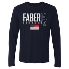 Load image into Gallery viewer, Brock Faber Minnesota USA Elite WHT

