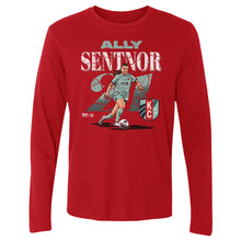 Load image into Gallery viewer, Ally Sentnor Kansas City Current Cracked Number WHT
