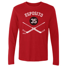 Load image into Gallery viewer, Tony Esposito Chicago 35 Goalie Sticks WHT

