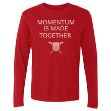 Load image into Gallery viewer, USRowing Momentum Is Made Together WHT
