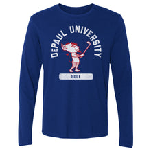 Load image into Gallery viewer, DePaul Blue Demons Mascot Golf WHT
