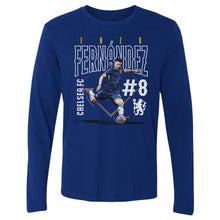 Load image into Gallery viewer, Enzo Fernandez Chelsea FC Outline Number WHT
